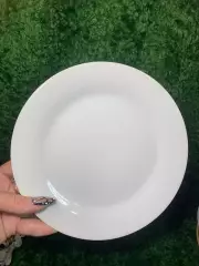 Тарелка обеденная Vittora Blanco Buongiorno белая 20 см стеклокерамика Н1788