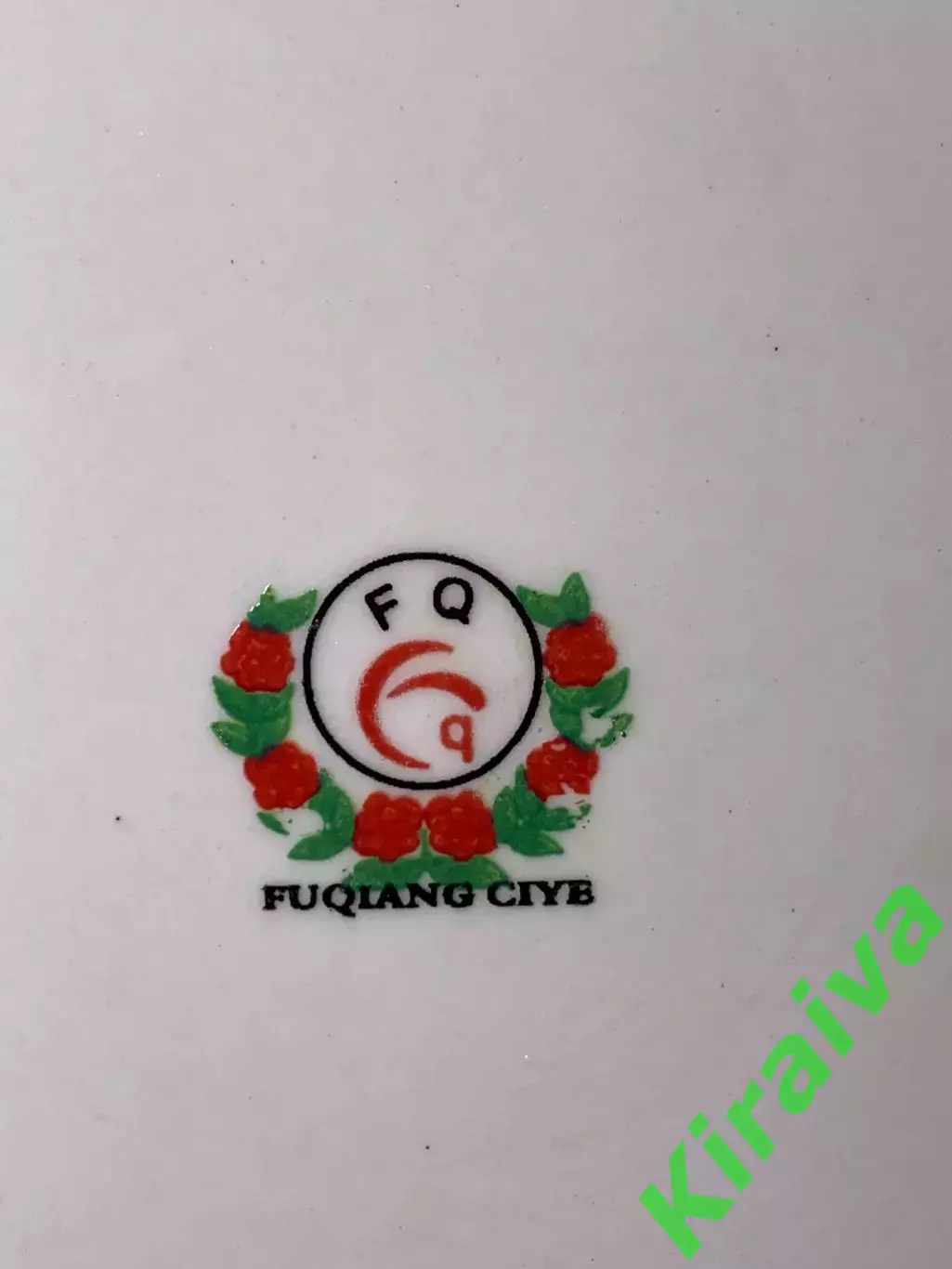 Тарелка десертная FUQIANG CIYE 18 см винтаж фарфоровая с цветочным декором Н1791 3