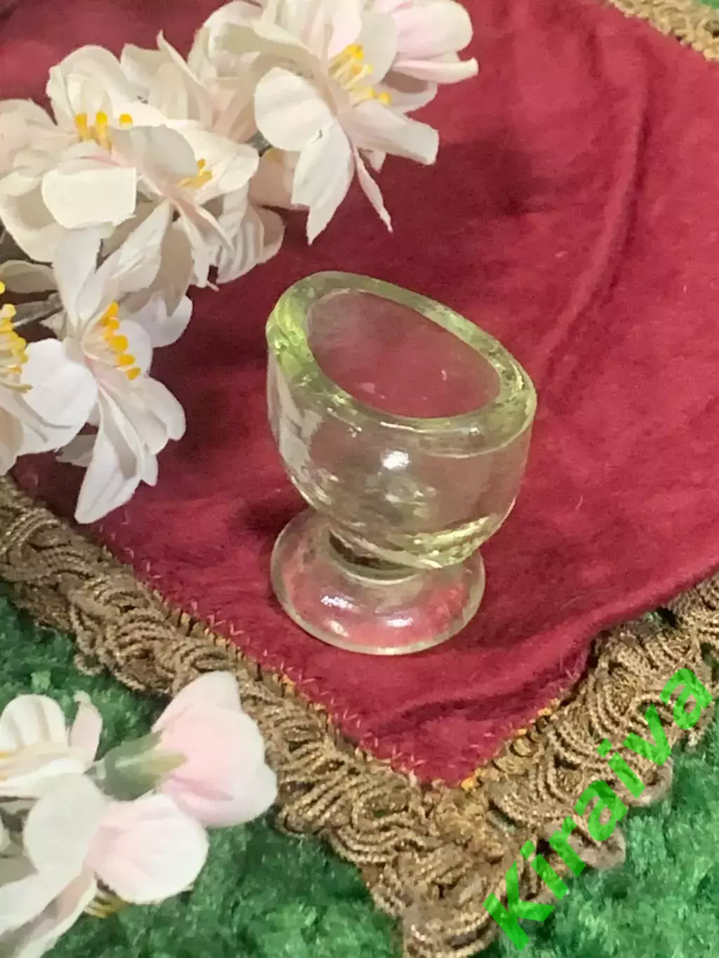 Сосуд для промывания глаз Аптекарская рюмка СССР Винтаж стекло Н1793 2