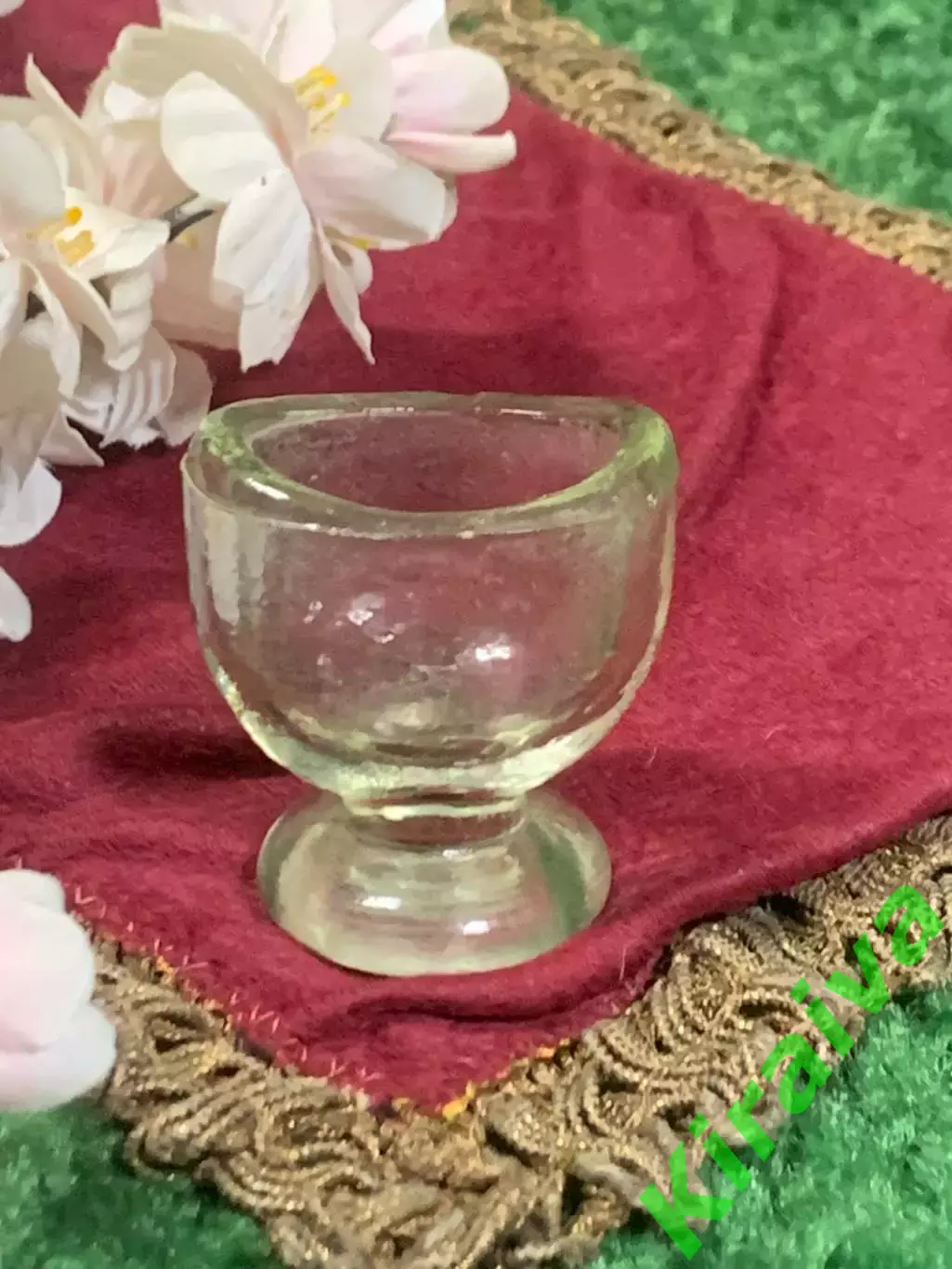 Сосуд для промывания глаз Аптекарская рюмка СССР Винтаж стекло Н1793