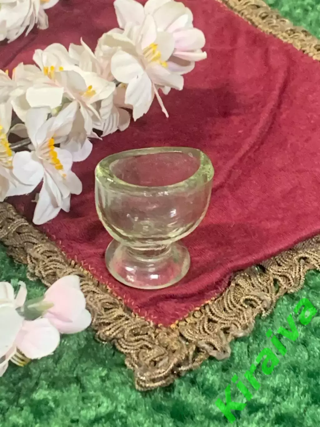 Сосуд для промывания глаз Аптекарская рюмка СССР Винтаж стекло Н1793 1