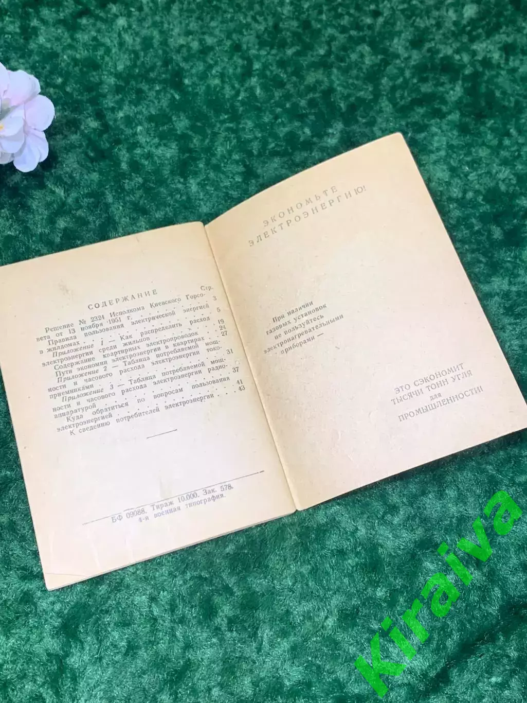 Книга «Правила пользования электрической энергией в жилых домах города» Н2114 4