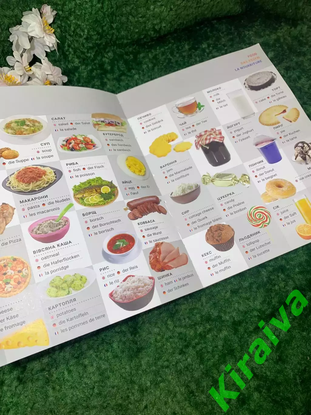 Детская книга с мобильным приложением Многоязычный фото-словарь Вчений Кіт Н2115 3