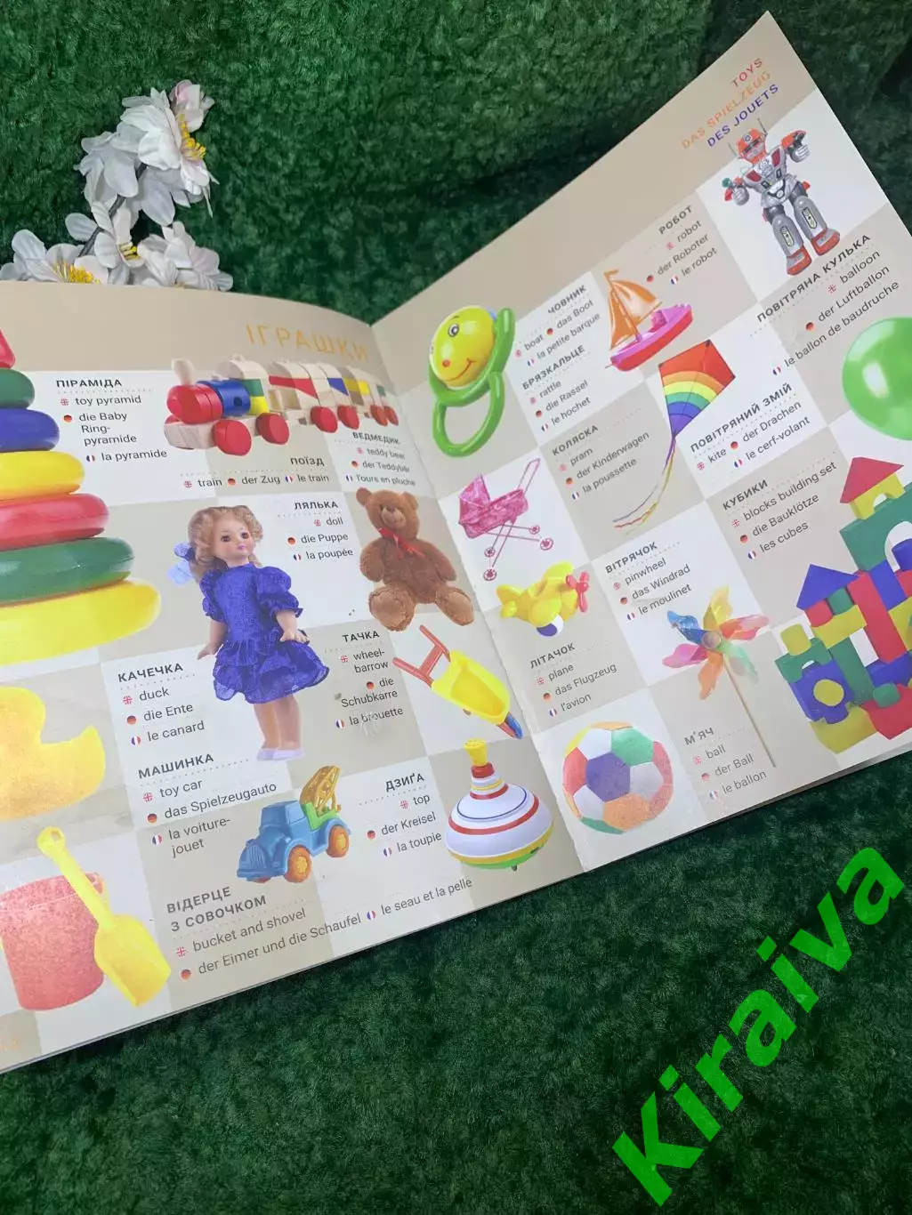 Детская книга с мобильным приложением Многоязычный фото-словарь Вчений Кіт Н2115 4