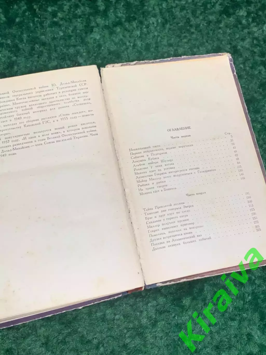 Книга роман «И один в поле воин» Юрий Дольд-Михайлик, Киев, 1960 г., Н2179 6