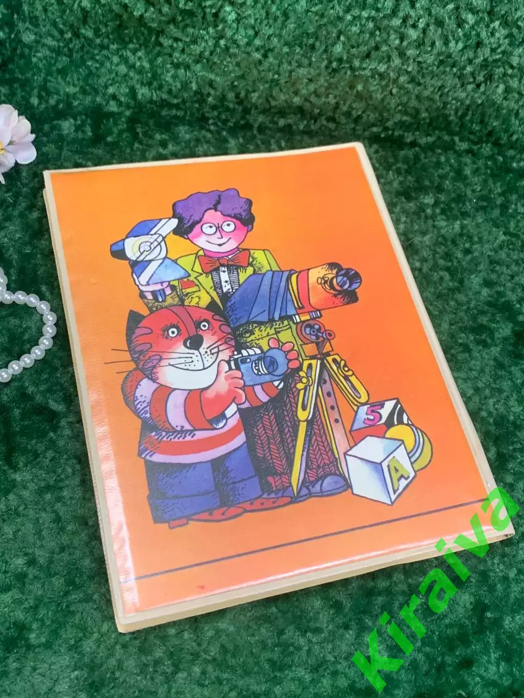 Фотоальбом винтажный Наш ребенок с анкетой альбом для фотоснимков чистый Н2224 4