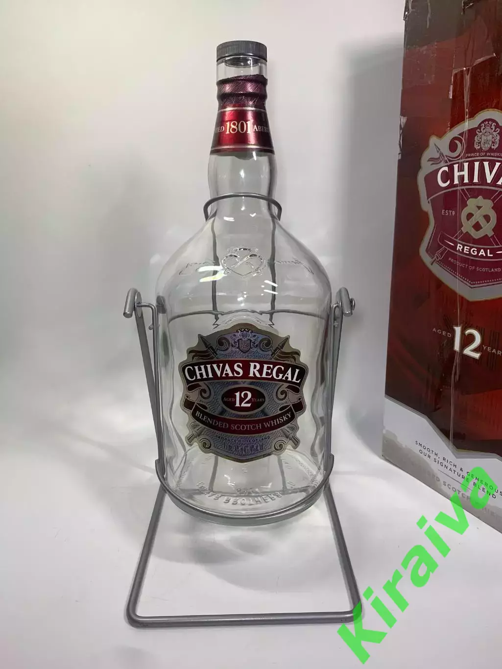 Бутылка-подставка качалка из под виски Chivas Regal 12 на 4.5 л, Н4920,2