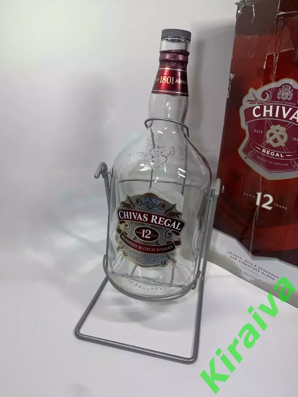 Бутылка-подставка качалка из под виски Chivas Regal 12 на 4.5 л, Н4920,2 1