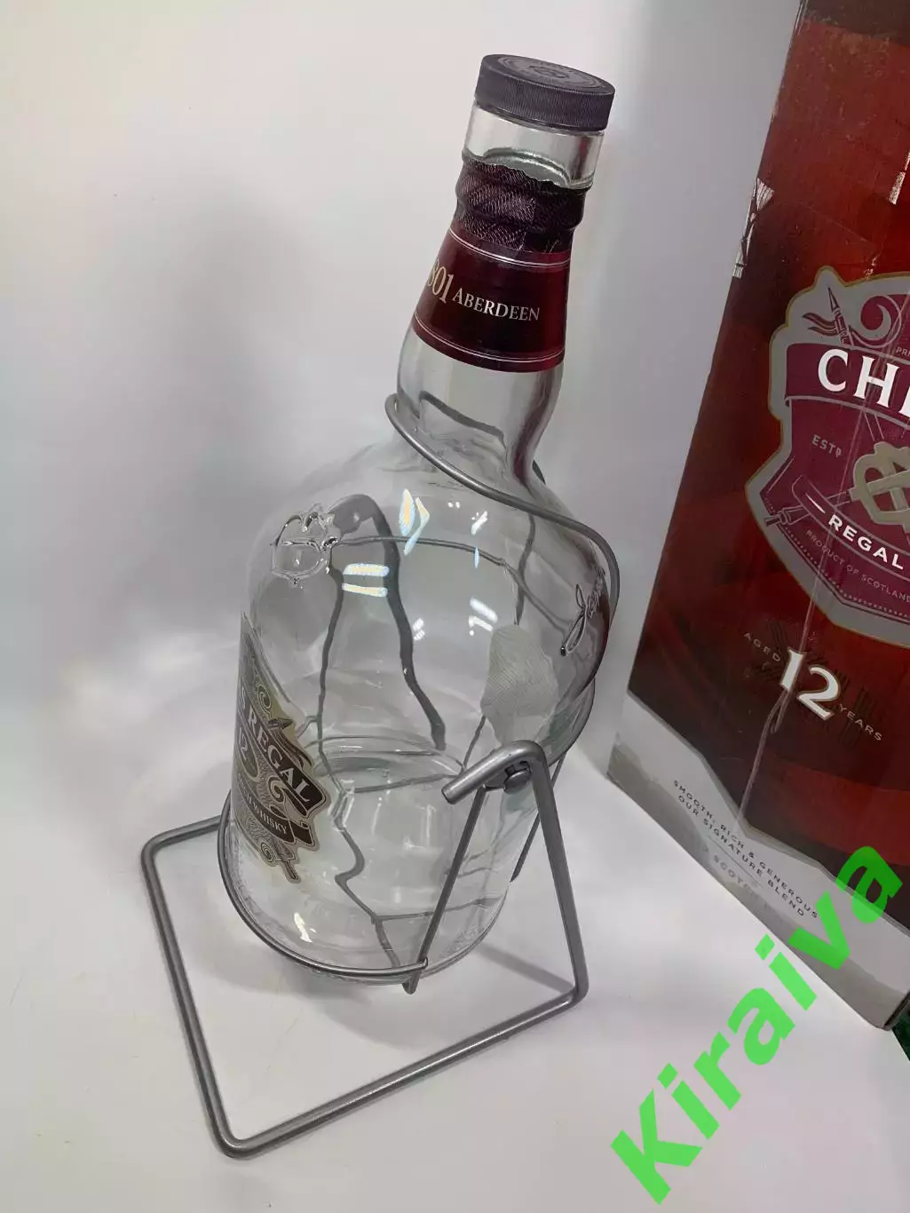 Бутылка-подставка качалка из под виски Chivas Regal 12 на 4.5 л, Н4920,2 2