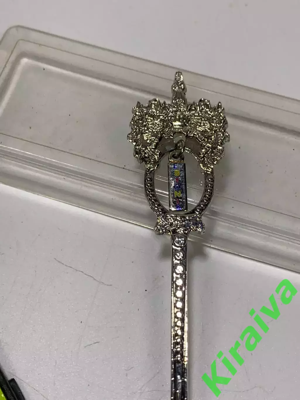 Коллекционная сувенирная ложка «Estonia» футляр, с гербом Эстония, Н2254 3