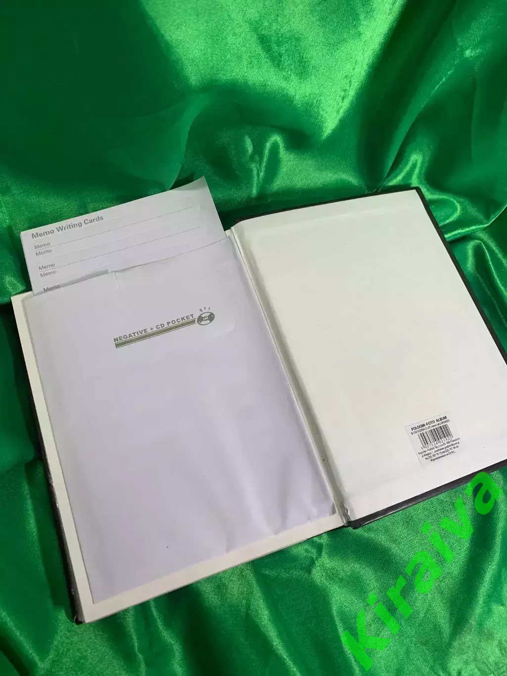 Фотоальбом средний на 208 фото с местом для подписи семейный Н1883 кожзам 7