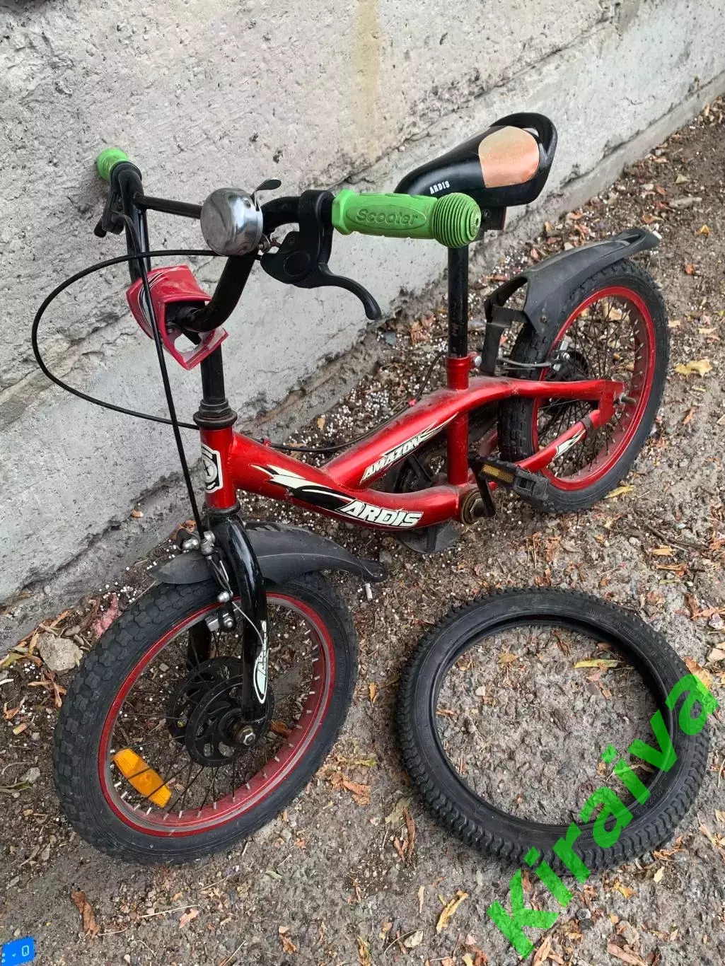 Велосипед детский 16 Ardis Amazon BMX рост от 100 до 120 см на 4–7 лет) Н2273