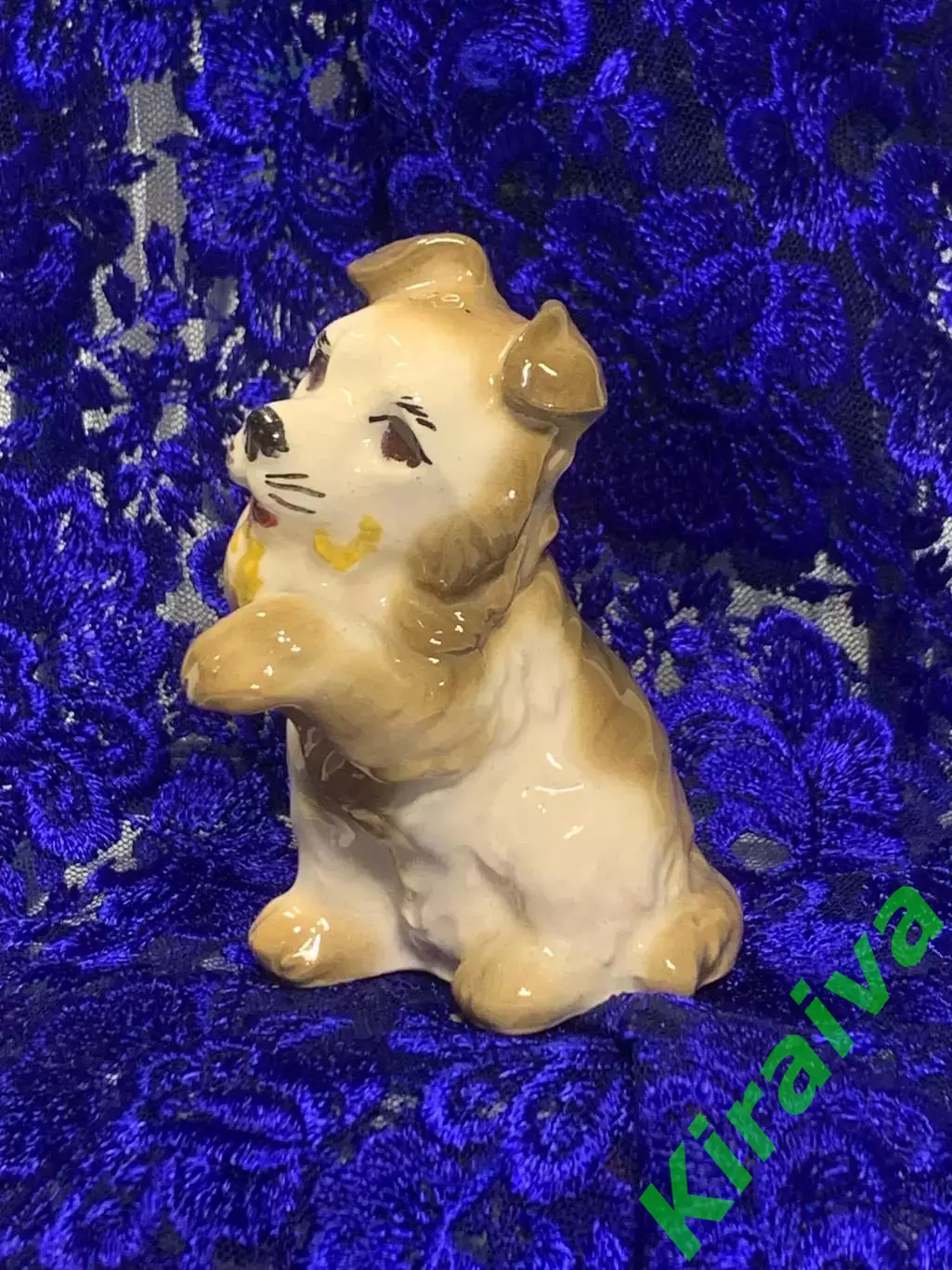 Фарфоровая статуэтка «Собака 2006» ручная роспись Н2275 2