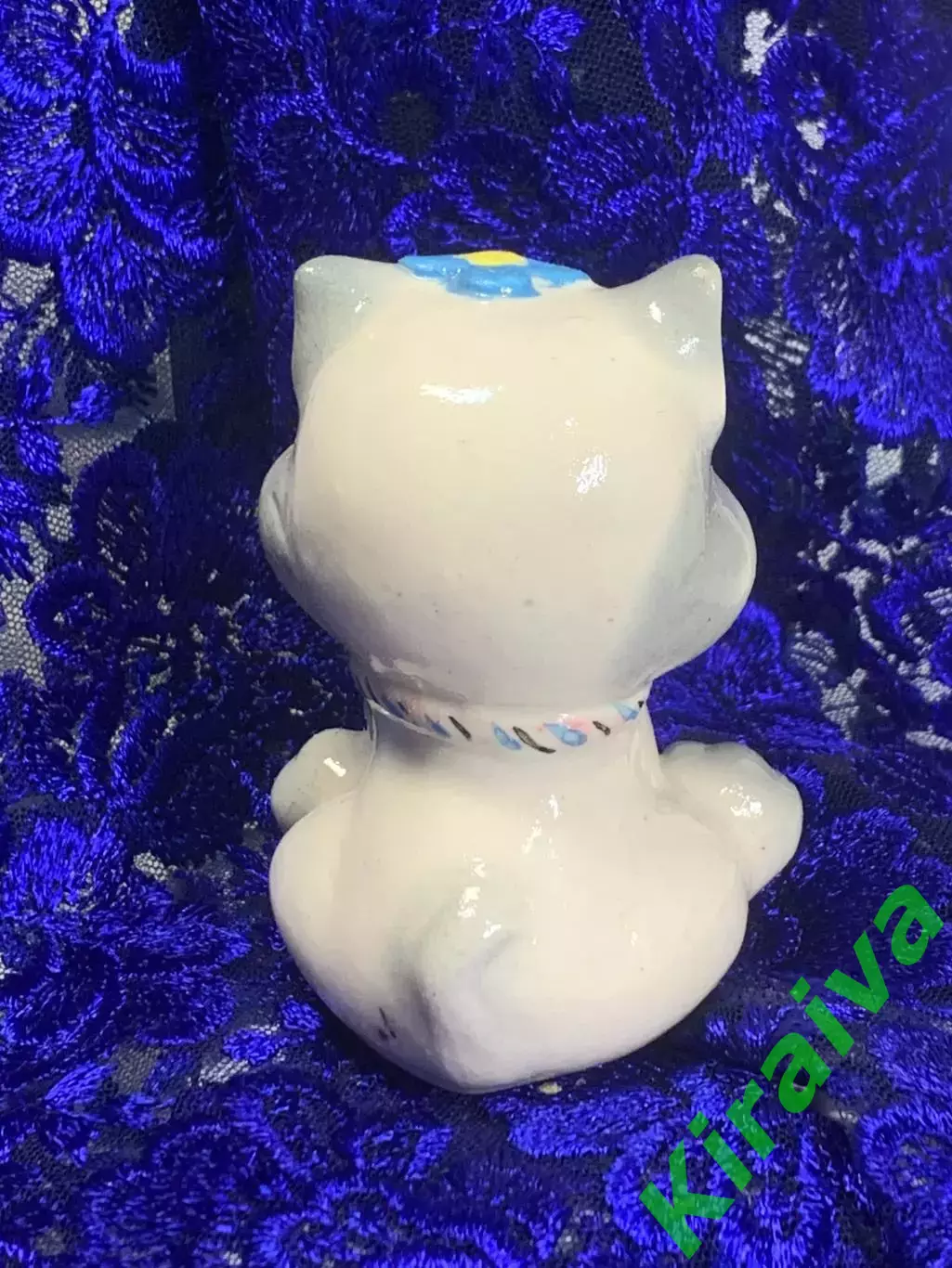 Фигурка «Котик в галстуке» статуэтка керамическая ручная роспись Н2276 2