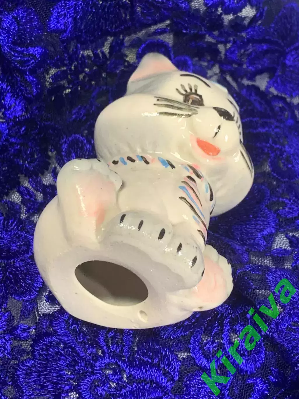 Фигурка «Котик в галстуке» статуэтка керамическая ручная роспись Н2276 5