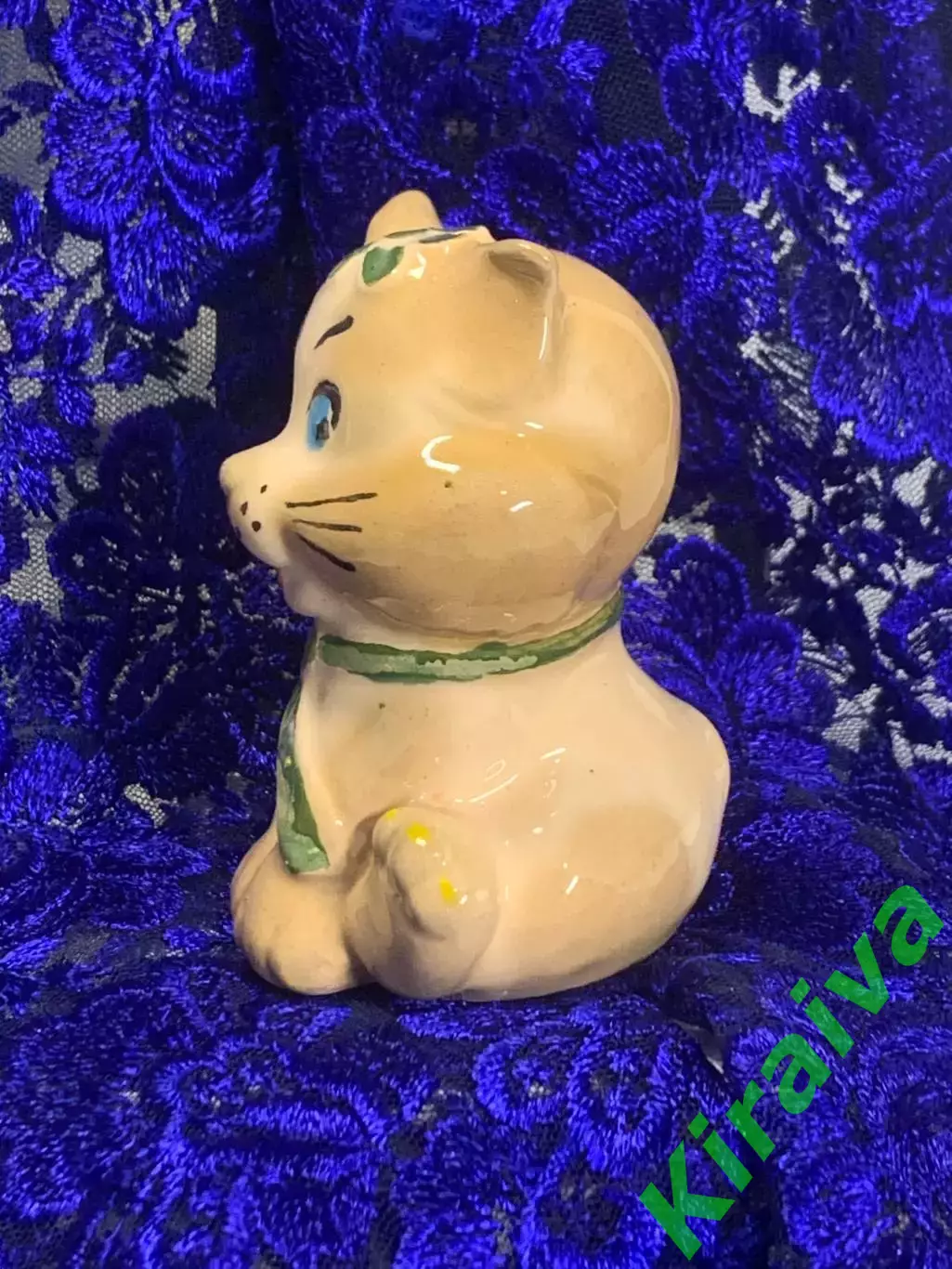 Фигурка «Котик в галстуке» статуэтка керамическая ручная роспись Н2276 1