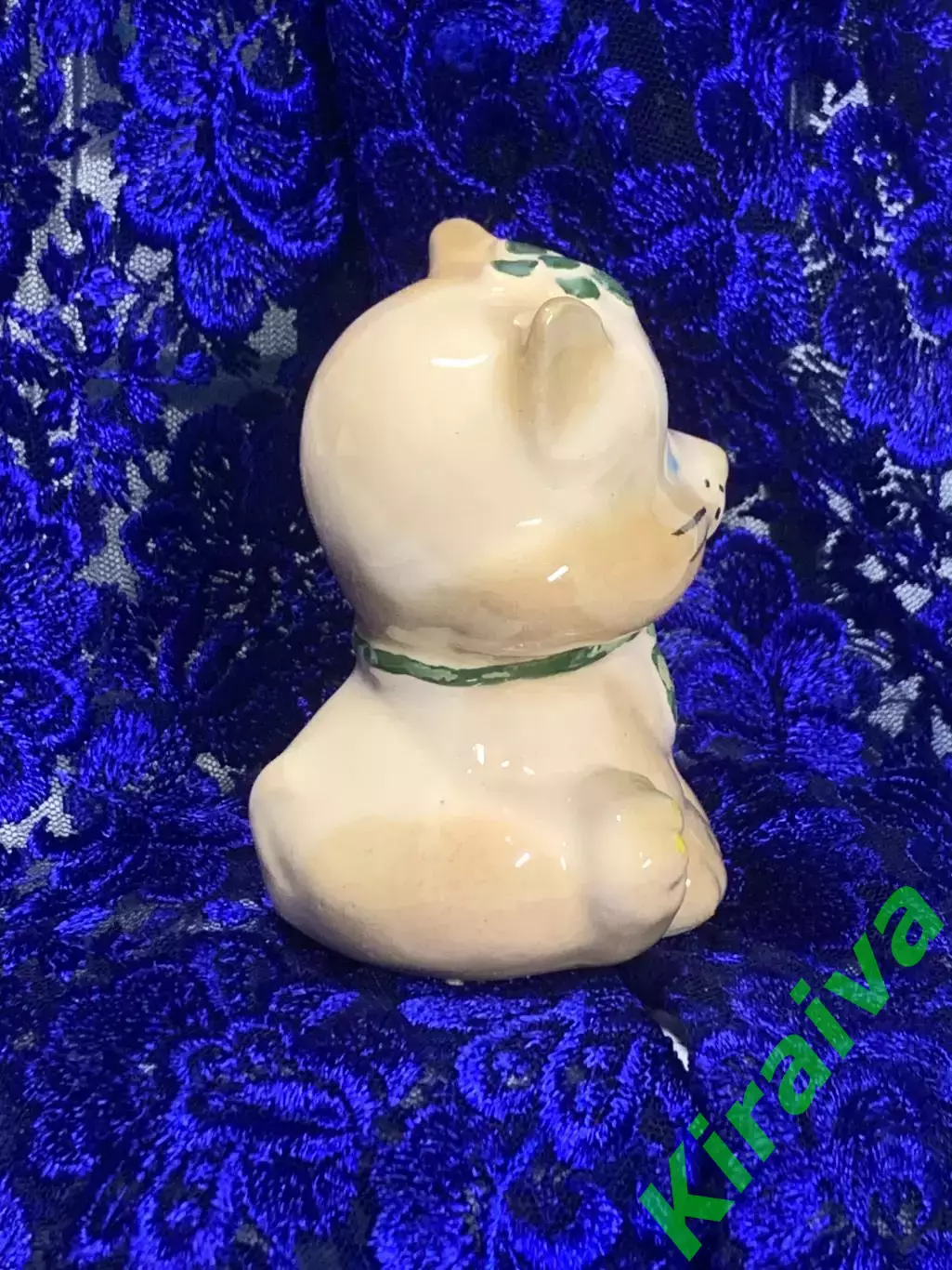 Фигурка «Котик в галстуке» статуэтка керамическая ручная роспись Н2276 3