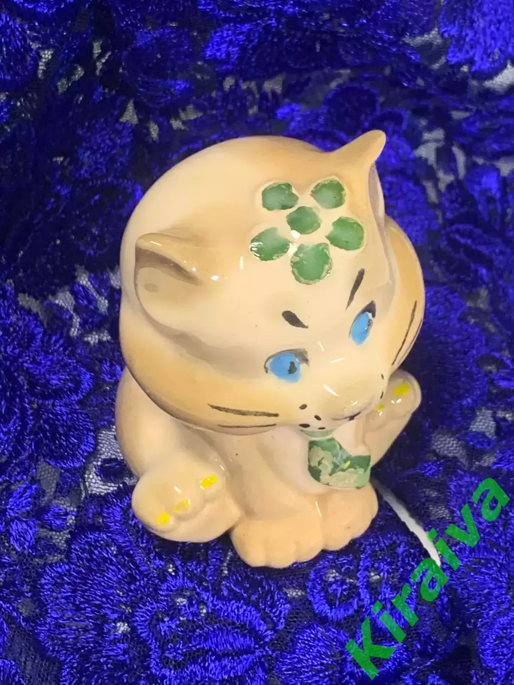 Фигурка «Котик в галстуке» статуэтка керамическая ручная роспись Н2276 4