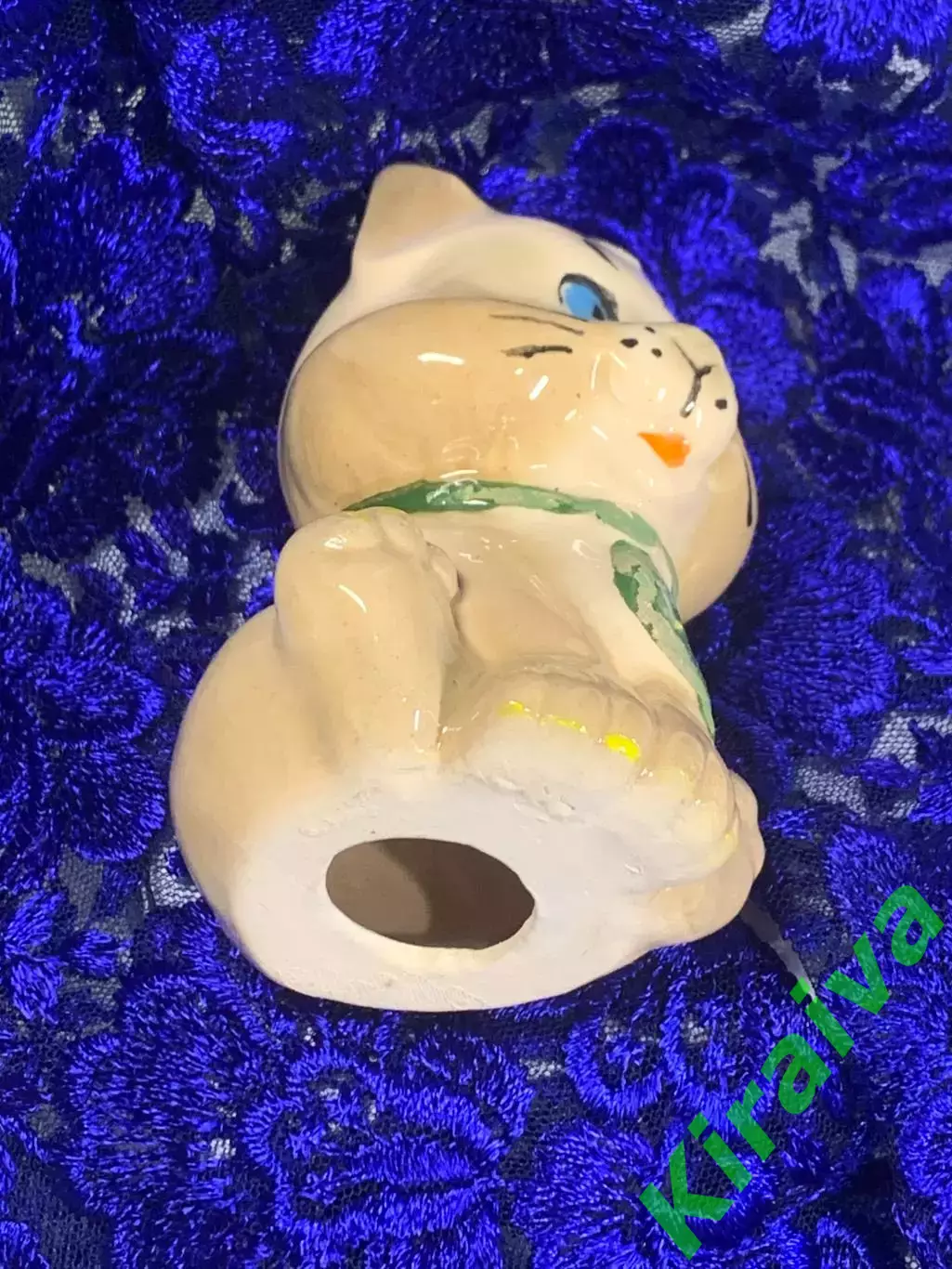 Фигурка «Котик в галстуке» статуэтка керамическая ручная роспись Н2276 5