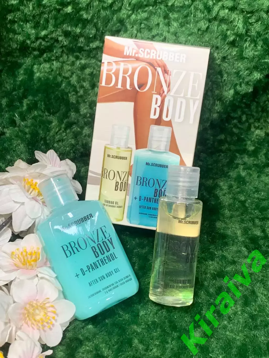Набор для загара Mr.Scrubber Bronze Body 70 мл дорожный для и после загара Н2278