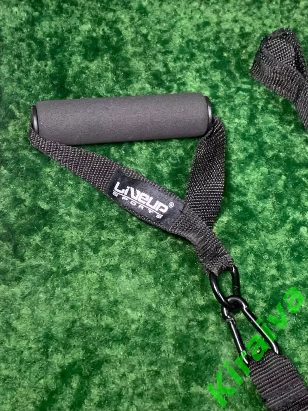 Эспандер трубчатый с карабинами, ручками LiveUp LS3201, б/у, Н2281Эластичный 1
