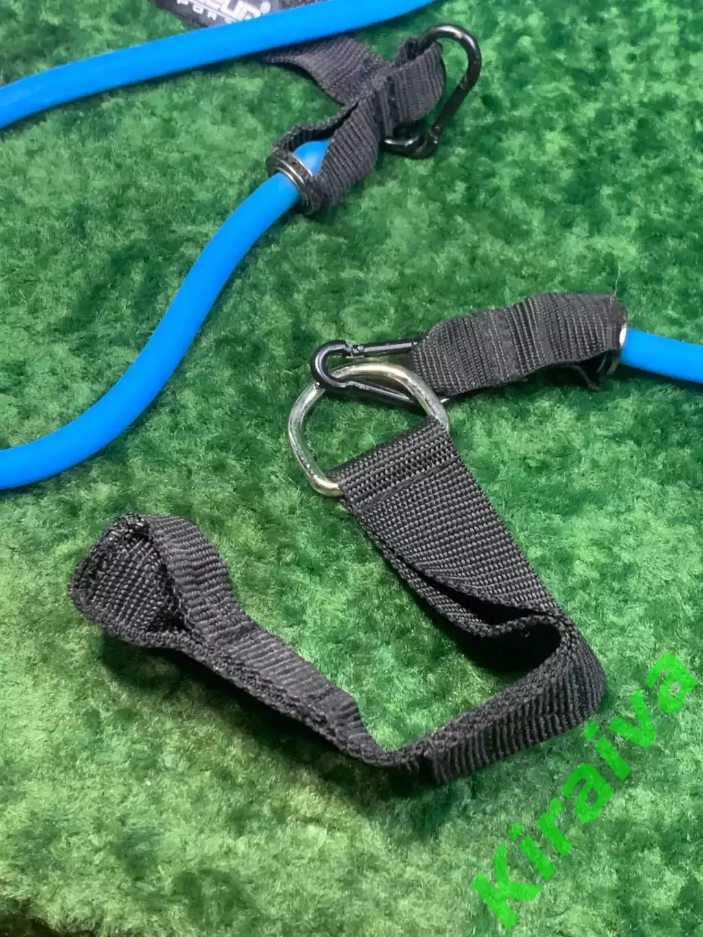 Эспандер трубчатый с карабинами, ручками LiveUp LS3201, б/у, Н2281Эластичный 2