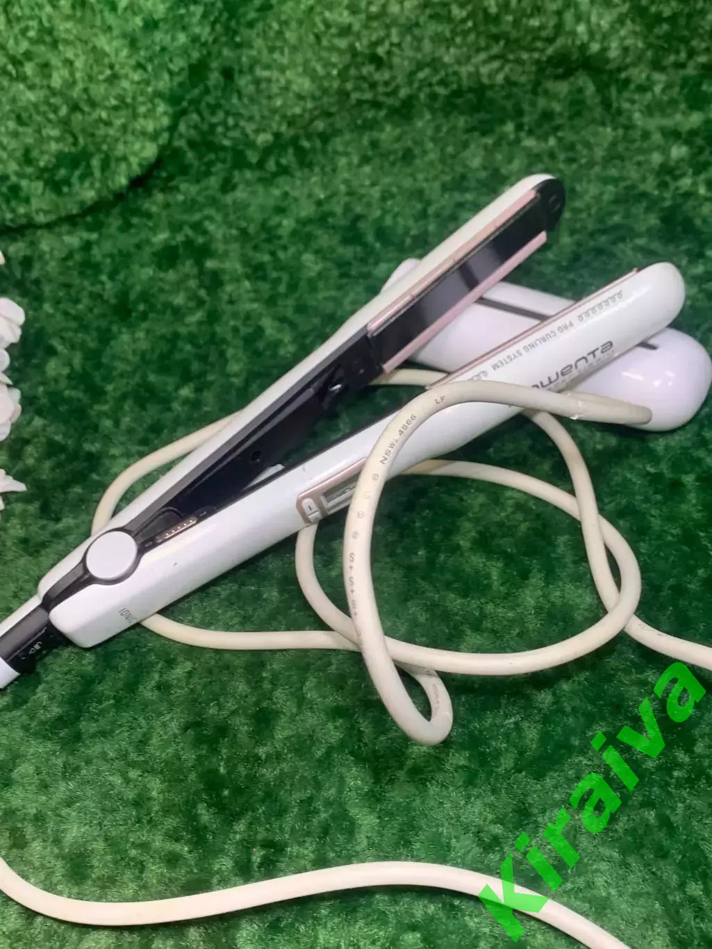 Щипцы выпрямитель для волос ROWENTA SF 7640 плойка для локонов, укладки Н2283 5