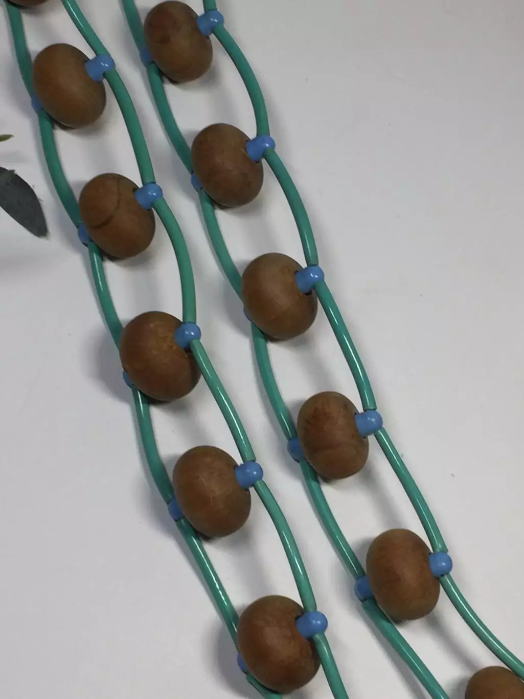 Массажёр деревянный ленточно-роликовый для спины, ног и тела, 130 см, Н8599 6