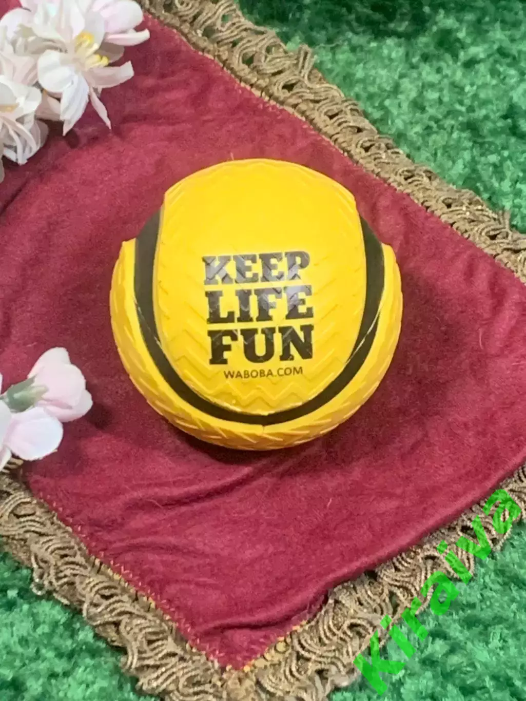 Мяч водный универсальный Waboba Zag Ball Yellow желтый Н2286 2