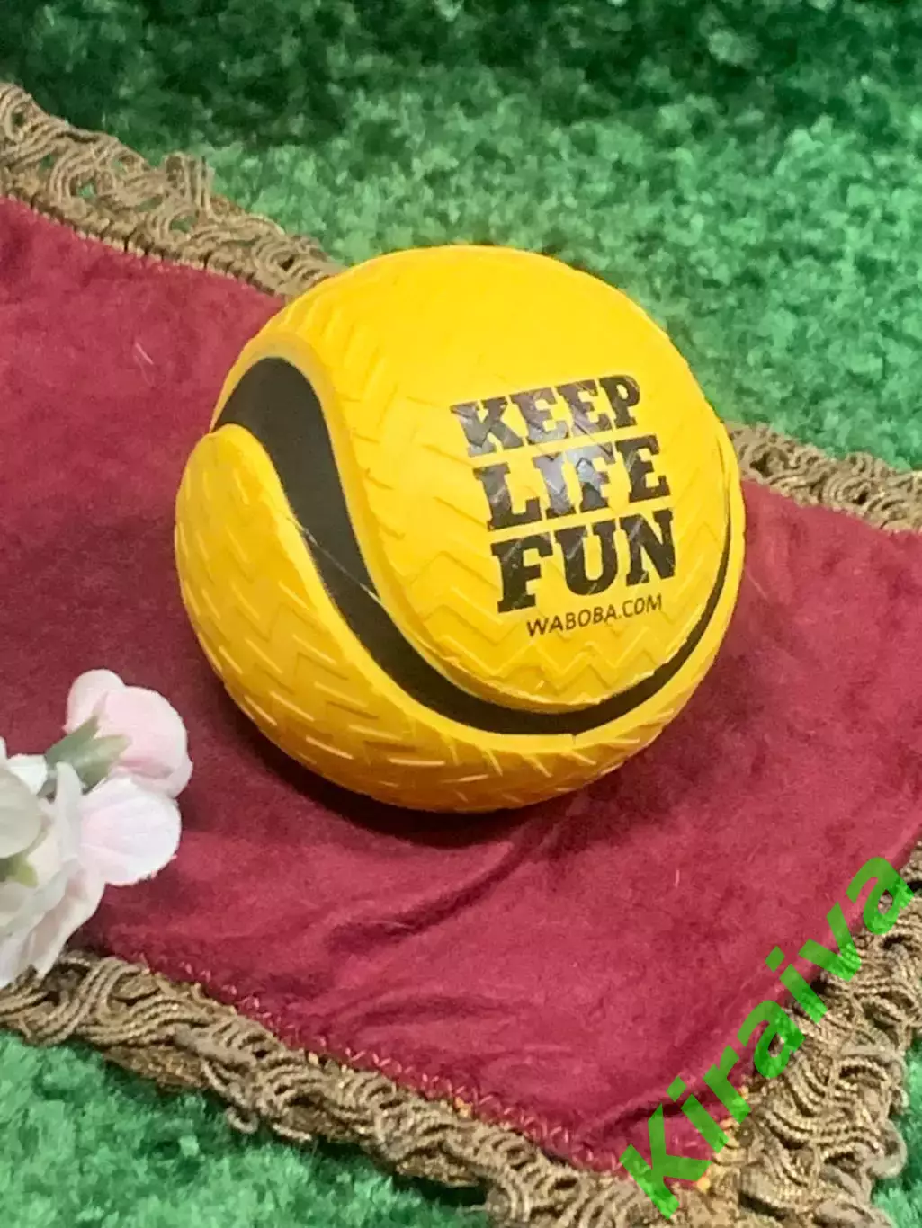 Мяч водный универсальный Waboba Zag Ball Yellow желтый Н2286 3