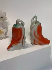 Набор для специй фарфоровый ретро “Перец” солонка и перечница винтаж Н4533,2