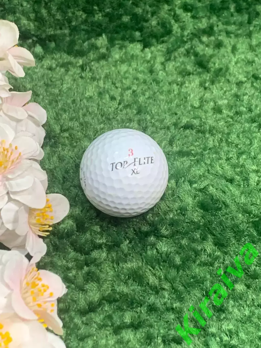 Мяч для гольфа Top-Flite Distance 3 XL, белый, для тренировок и игры Н2122,1