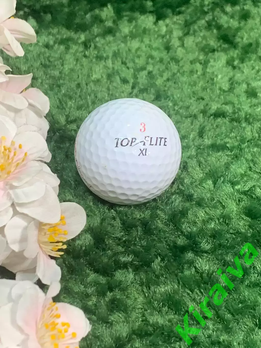 Мяч для гольфа Top-Flite Distance 3 XL, белый, для тренировок и игры Н2122,1 1