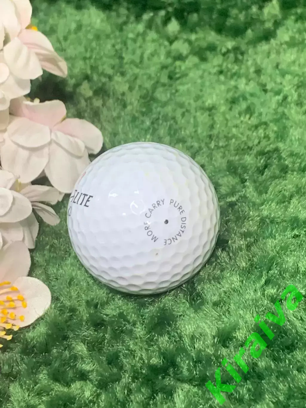 Мяч для гольфа Top-Flite Distance 3 XL, белый, для тренировок и игры Н2122,1 3