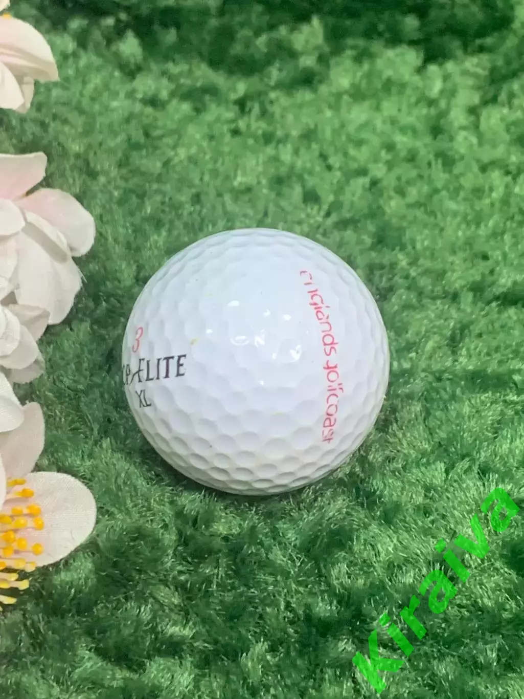 Мяч для гольфа Top-Flite Distance 3 XL, белый, для тренировок и игры Н2122,1 4