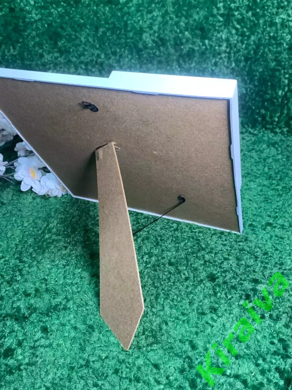 Фоторамка настольная комбинированная на 4 фото универсальная белая Н2298 3