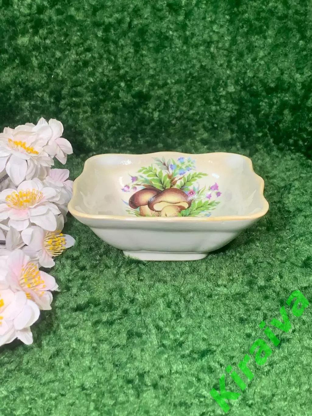 Набор для специй фарфоровый ретро “Перец” солонка и перечница винтаж Н4533,2