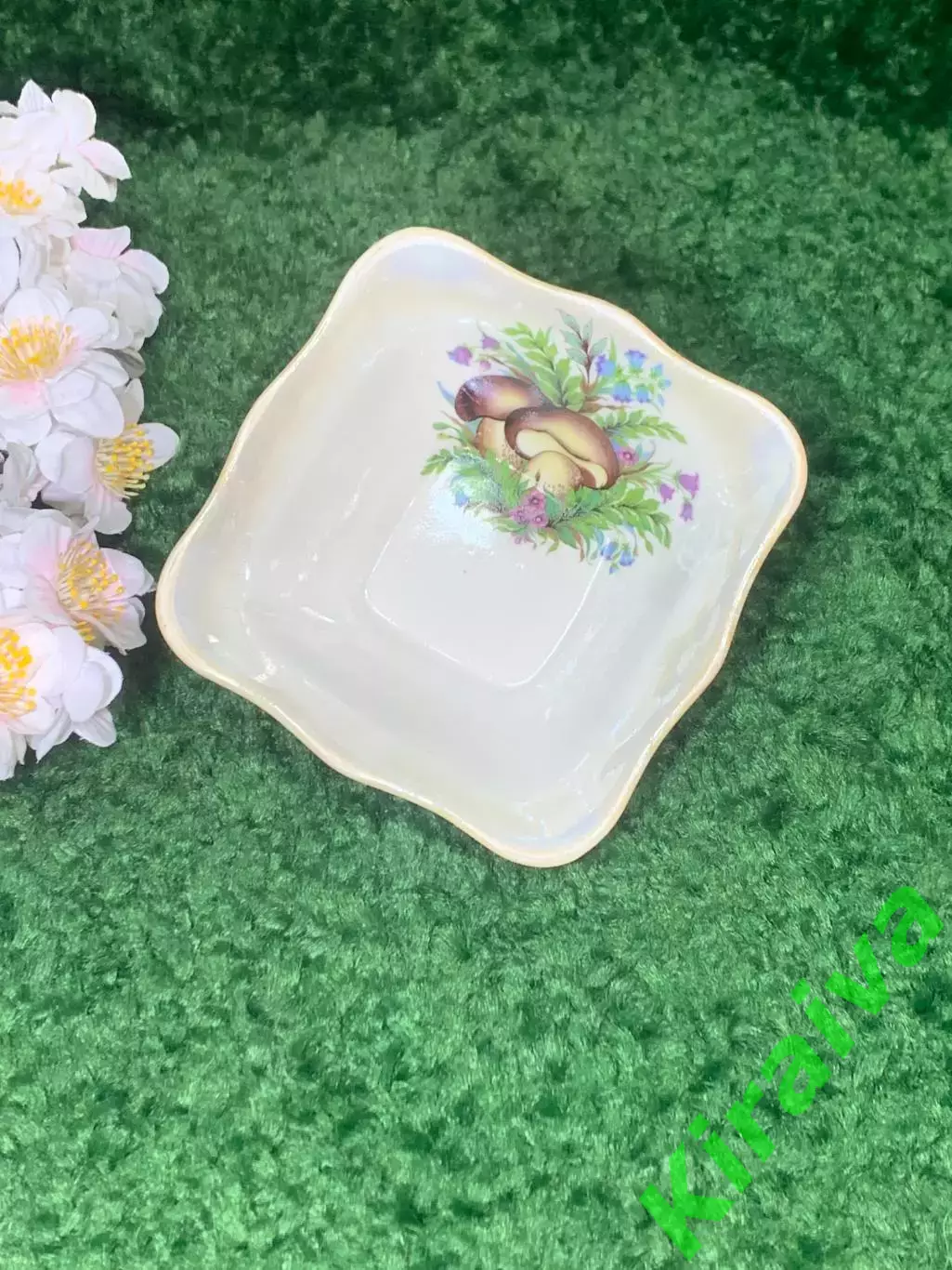 Набор для специй фарфоровый ретро “Перец” солонка и перечница винтаж Н4533,2 3