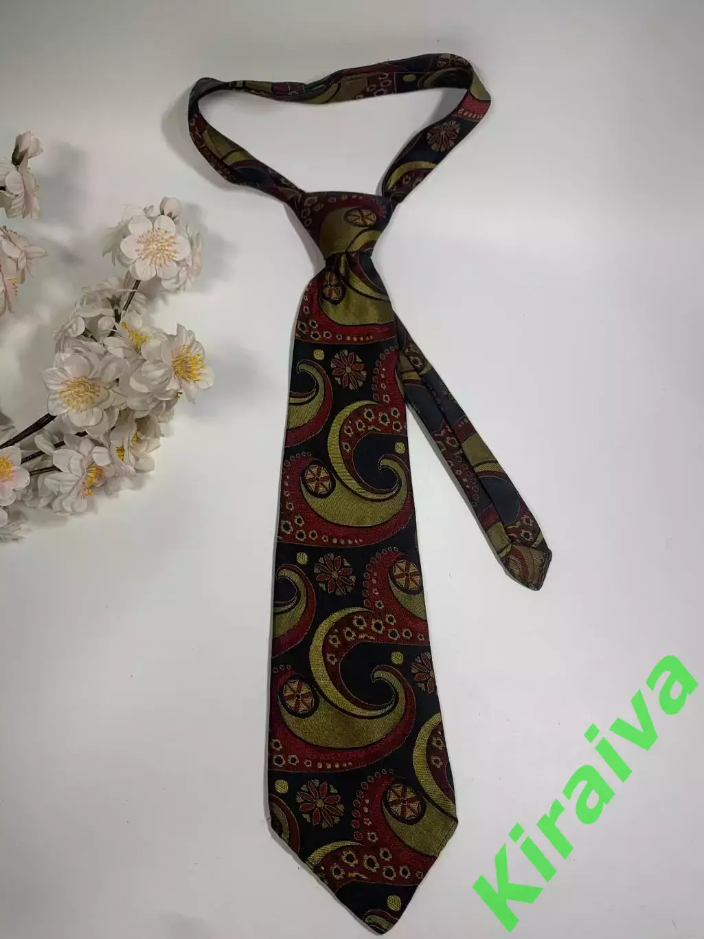 Винтажный мужской галстук с узором пейсли, 11?150 см Н2312 2