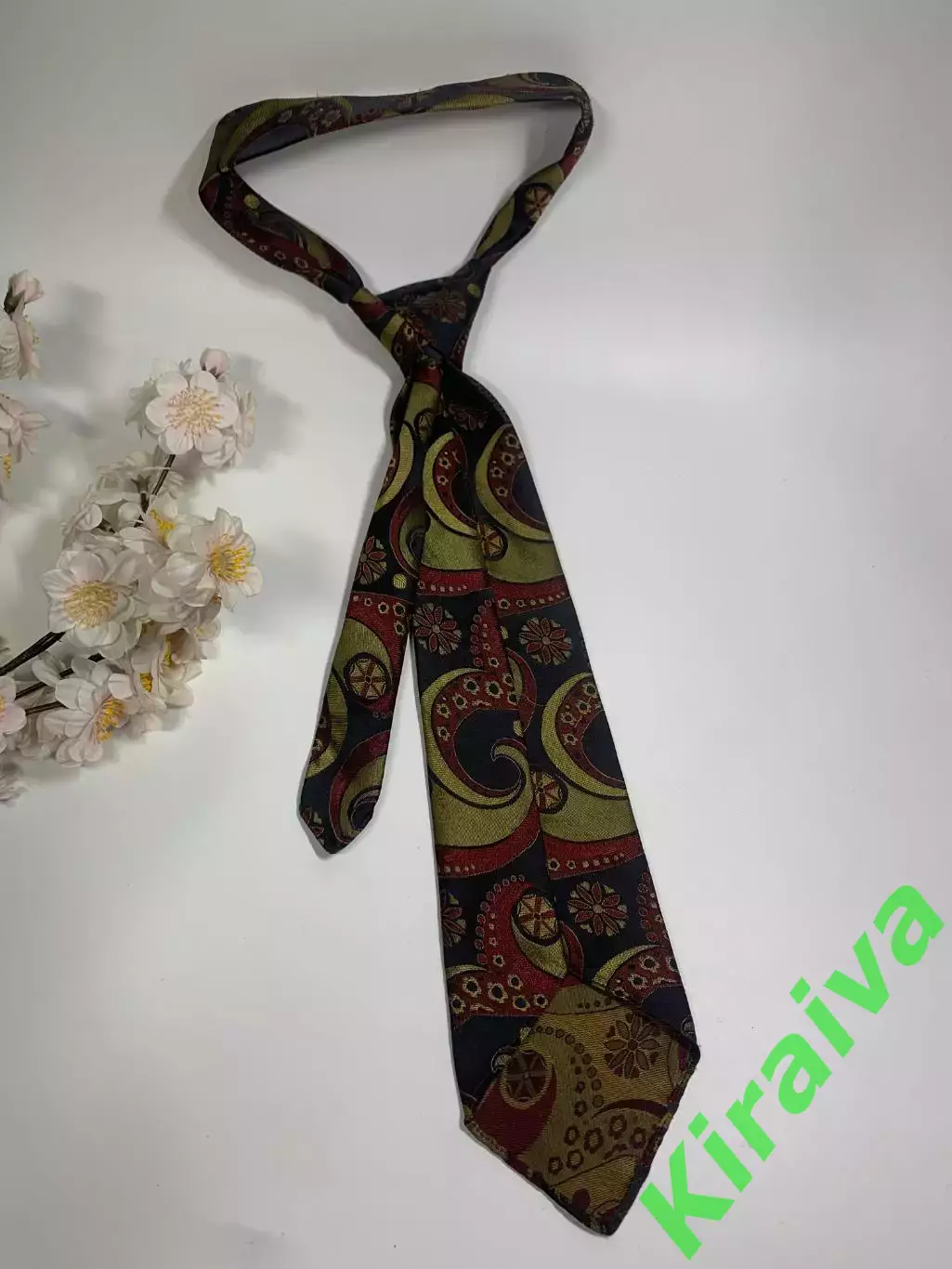 Винтажный мужской галстук с узором пейсли, 11?150 см Н2312 4