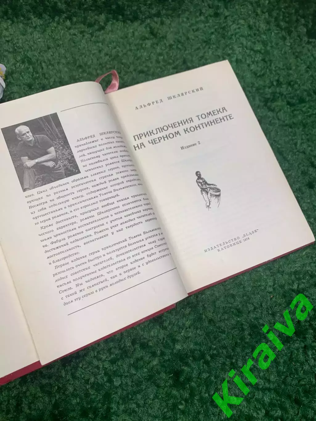 Книга роман «Приключения Томека на Чёрном континенте» Альфред Шклярский Н2321 2