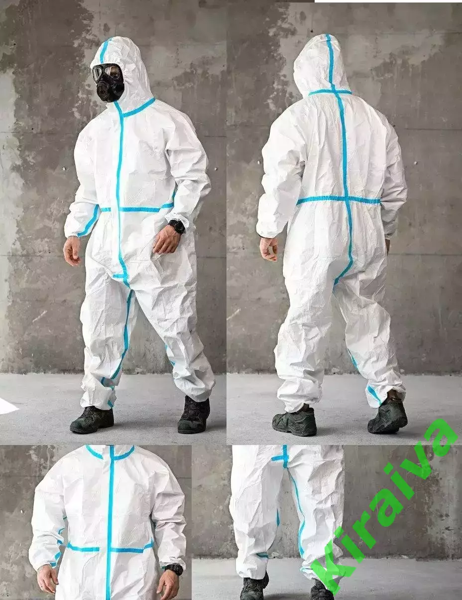 Комбинезон защитный одноразовый ламинированный Safetech 4B/5B/6B, размер XL Н82