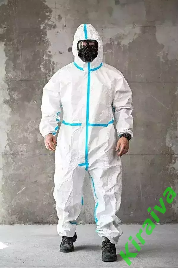 Комбинезон защитный одноразовый ламинированный Safetech 4B/5B/6B, размер XL Н82 1