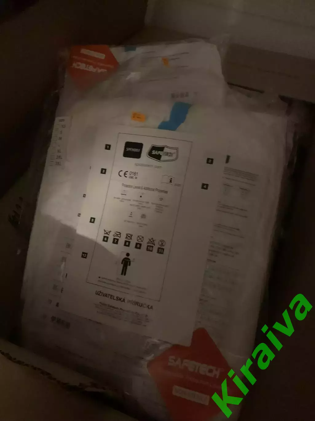 Комбинезон защитный одноразовый ламинированный Safetech 4B/5B/6B, размер XL Н82 6