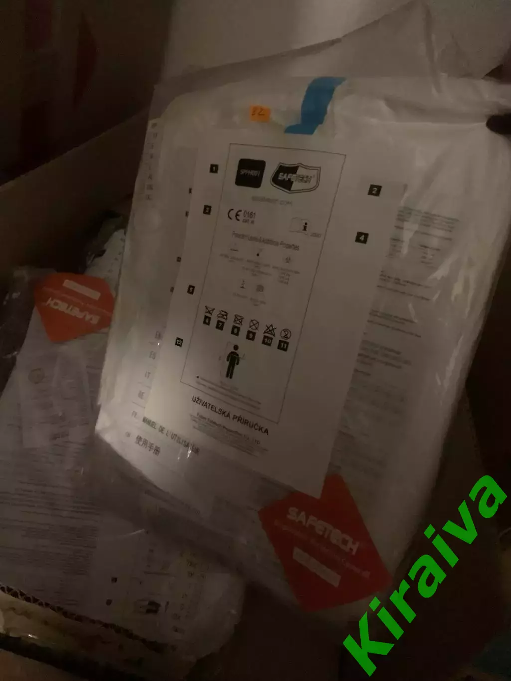 Комбинезон защитный одноразовый ламинированный Safetech 4B/5B/6B, размер XXL Н82 3