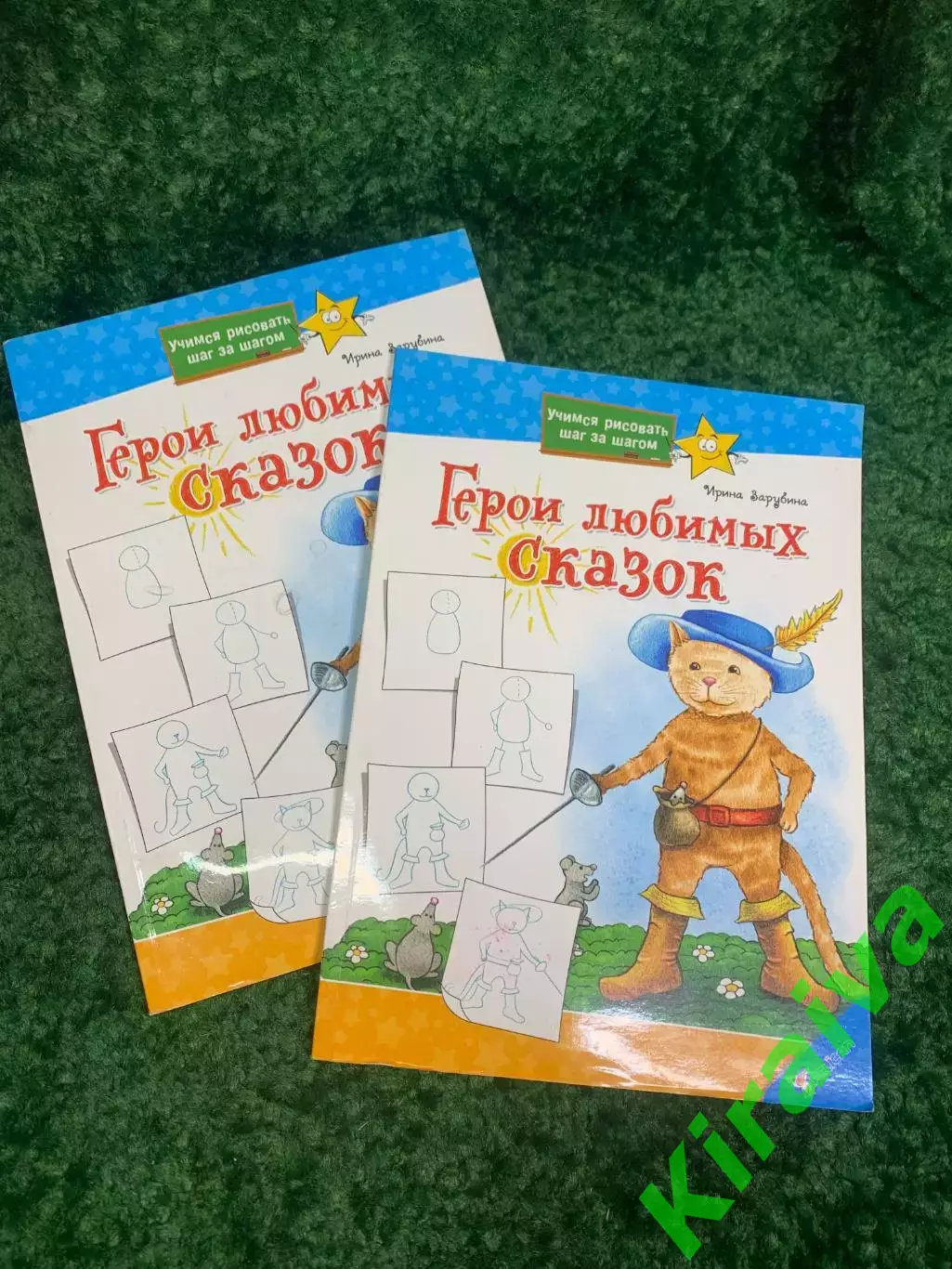 Книга учимся рисовать «Герои любимых сказок» Ирины Зарубиной 2015 Н2352