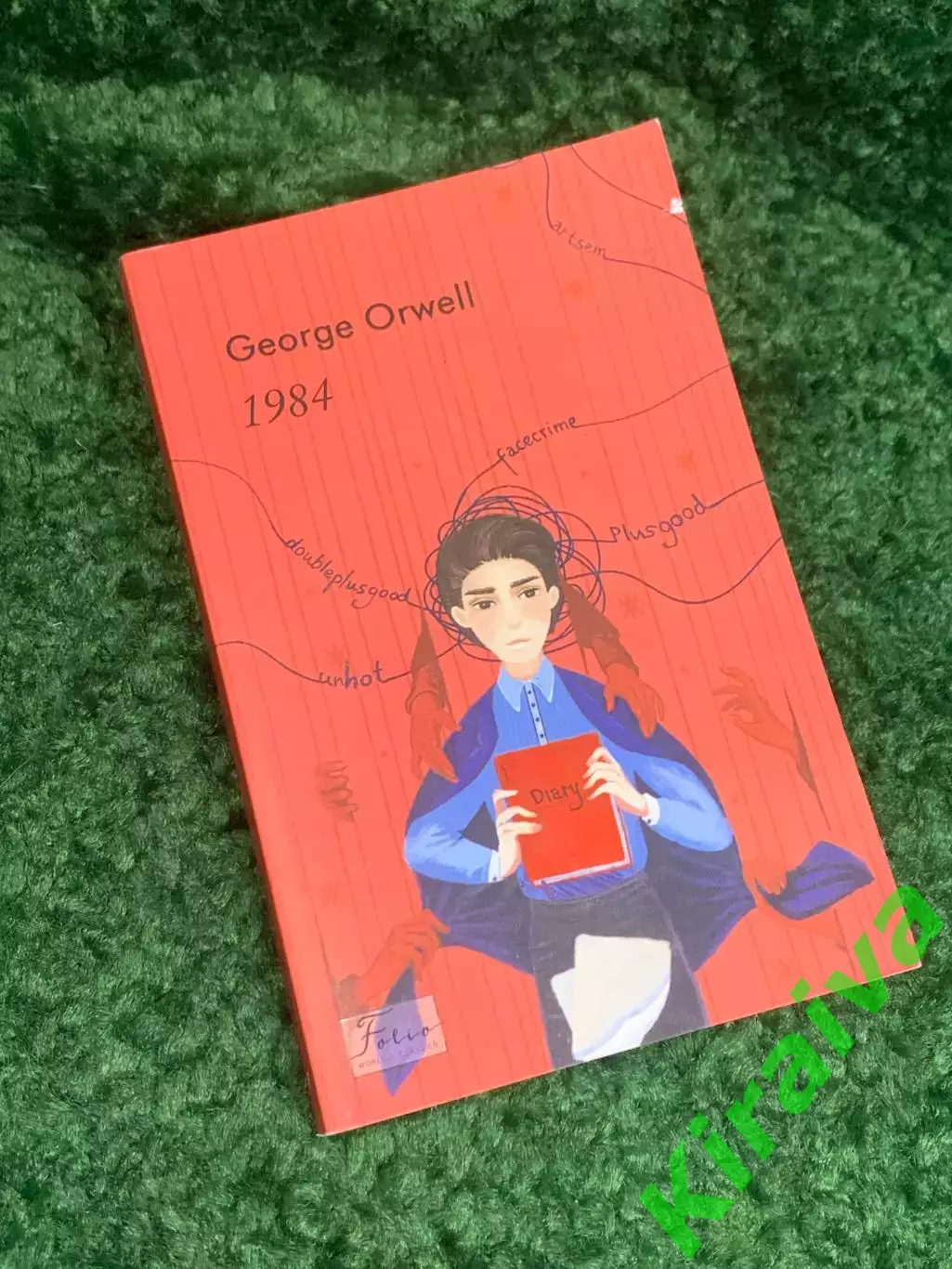 Книга роман «1984» Джорджа Оруэлла, (english) George Orwell 2022 г. Н2354