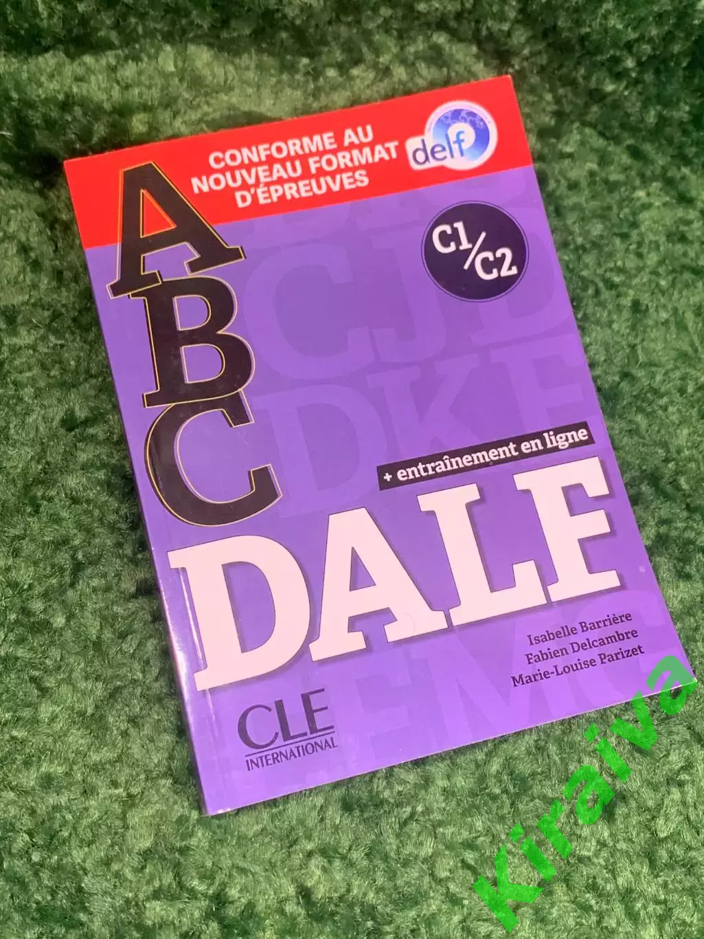 Книга французский язык, пособие + диск «ABC DALF C1/C2» для подготовки к экзамен