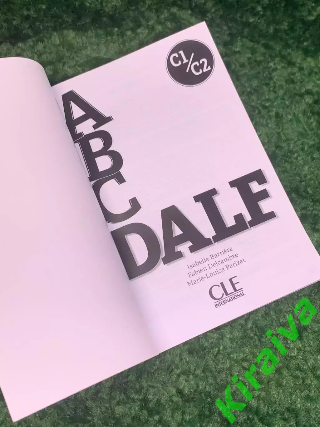 Книга французский язык, пособие + диск «ABC DALF C1/C2» для подготовки к экзамен 1