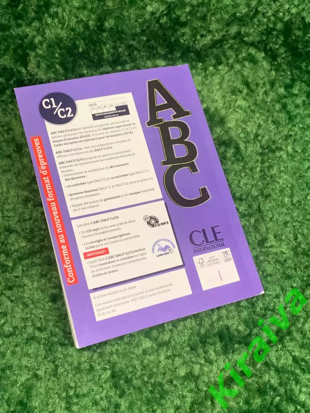 Книга французский язык, пособие + диск «ABC DALF C1/C2» для подготовки к экзамен 5